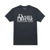 Charcoal t-shirt with Daniel Defense written in white on the chest area