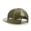 Tan mesh hat with a star and the Daniel Defense logo on the front