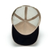 Tan mesh hat with a star and the Daniel Defense logo on the front