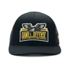 Black hat with yellow and white Daniel Defense logo and eagle design