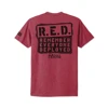 Red T-Shirt with the Daniel Defense logo and R.E.D. design 