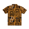 Image of a Hawaiian Button Up with a Daniel Defense logo on it