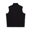 Black soft shell vest with a Daniel Defense logo embroidered on the left chest