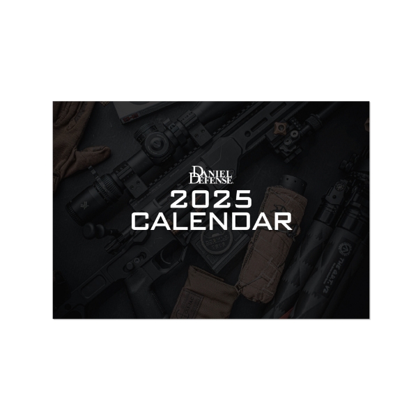 Daniel Defense 2025 Wall Calendar