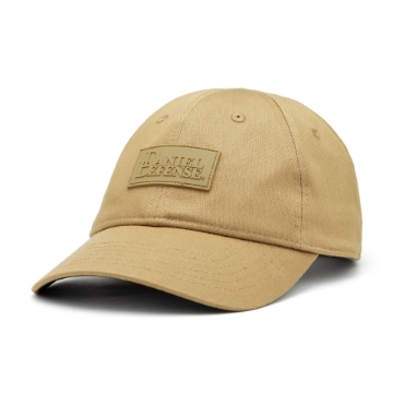 Khaki hat with Daniel Defense logo on patch