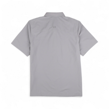 Grey 5.11 Flex Polo with Daniel Defense embroidered on the left chest