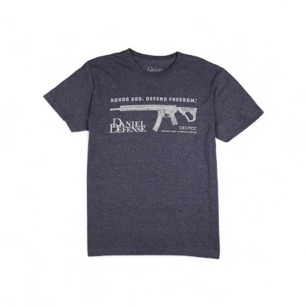 T-Shirt with the DD PCC screen printed on the front