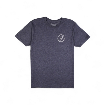 T-Shirt with the Daniel Defense MK18 RIII blueprint screen printed on the back