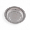 Silver magnetics part bowl with the Daniel Defense logo laser engraved