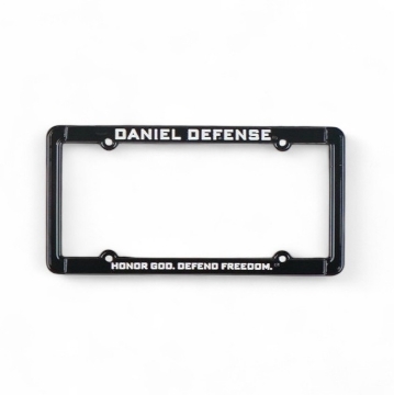 Daniel Defense® Metal License Plate Frame