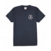 Black Daniel Defense t-shirt with small front logo